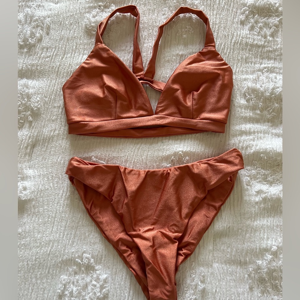 Orange bikini